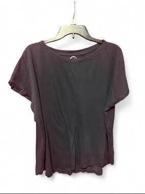 Next Navy Blue Cap Sleeve Cotten T-shirt